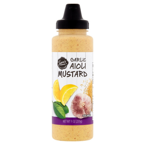 Sam's Choice Garlic Aioli Mustard, 9 Oz