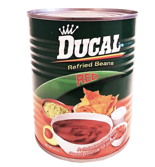 Ducal Refried Red Beans 29 Oz - Frijoles Rojos Refritos (pack Of 12)