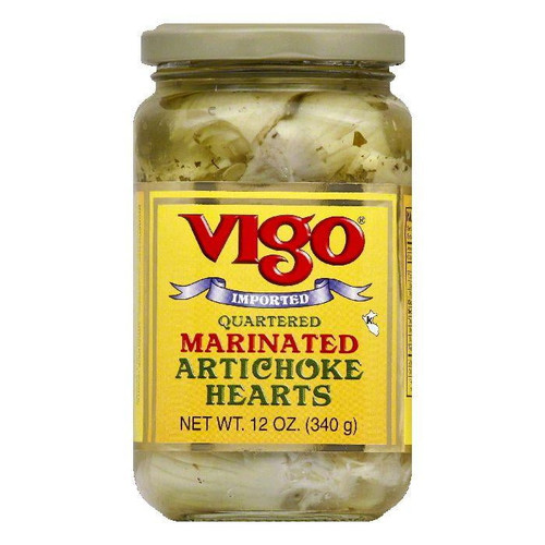 Vigo Artichoke Hearts Marinated, 12 Oz (pack Of 12)