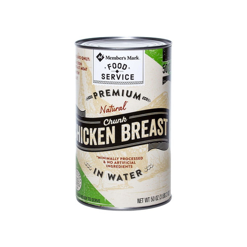 Mm Premium Chunk Chicken Breast In Water, 50 Oz