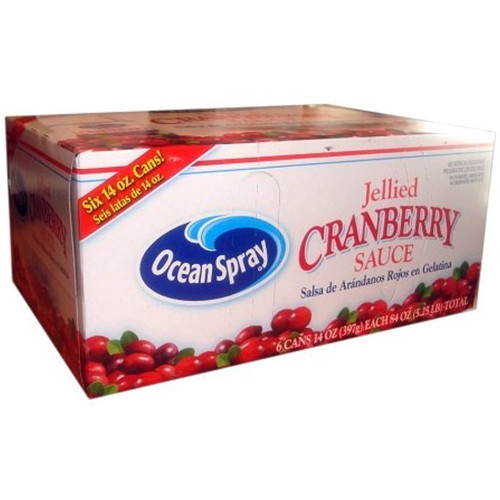 Ocean Spray Jellied Cranberry Sauce, 84 Ounce