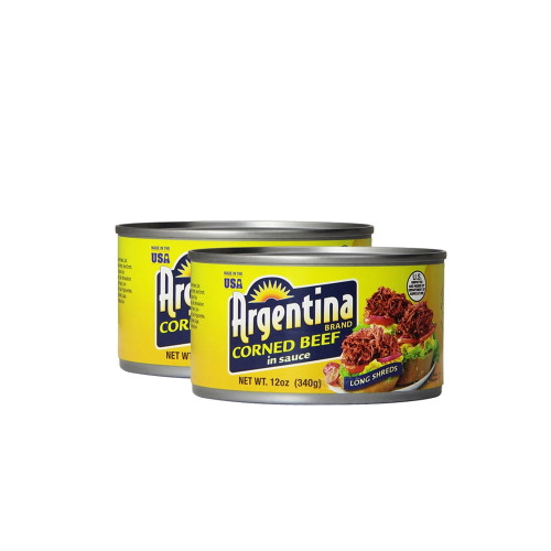 Argentina Corned Beef In Sauce Single (12oz) 340g - Pack Of 2