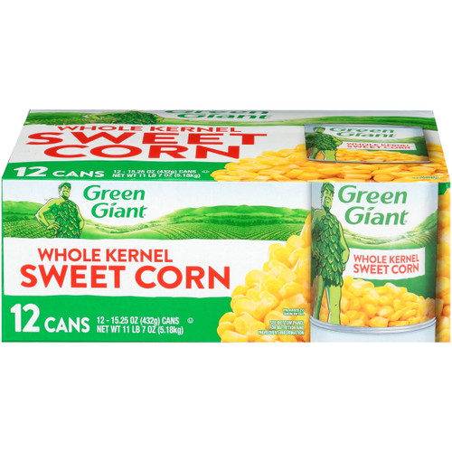 Green Giant® Whole Kernel Sweet Corn 12-15.25 Oz. Cans