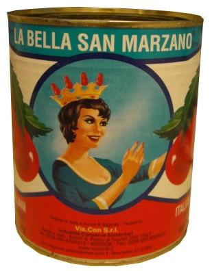 San Marzano Italian Plum Peeled Tomatoes (la Bella) 28 Oz (794g)