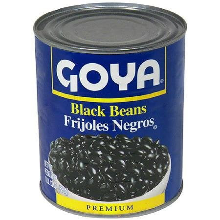12 Packs : Goya Black Beans, 47 Ounce