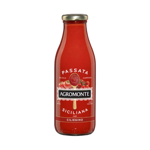Agromonte Passata Of Tomato & Cherry Tomato 520g