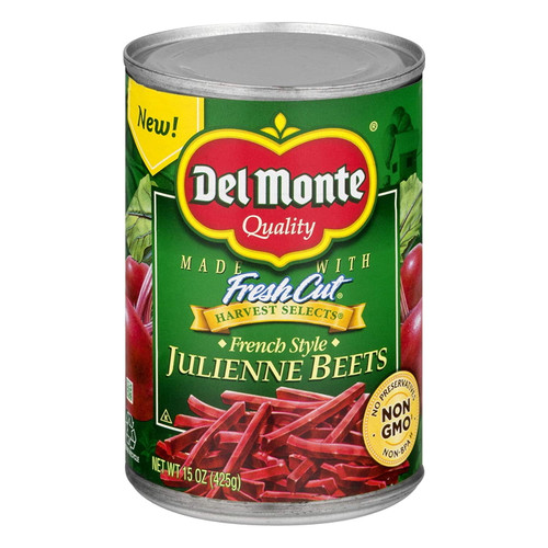 Del Monte Fresh Cut French Style Julienne Beets, 15.0 Oz (3 Cans)