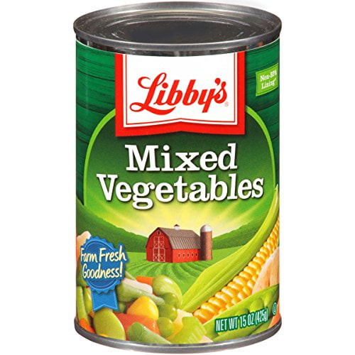 Libby's Mixed Vegetables, 15-ounce Cans, Quantity Of 12