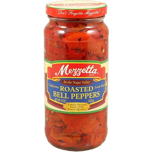 Mezzetta Roasted Bell Peppers, 16 Oz (pack Of 6)
