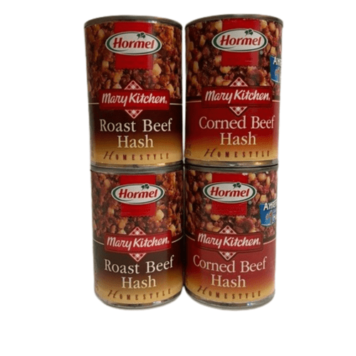 Mary Kitchen Corned Beef And Roast Beef Hash - Pack Of 4 -14oz Cans
