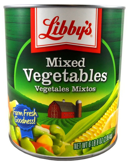 (price/case)libby Mixed Vegetables Low Sodium 6-104 Ounce