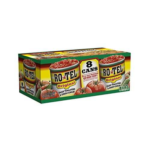 Ro-tel Diced Tomatoes & Green Chilies 10 Oz., 8 Ct. A1