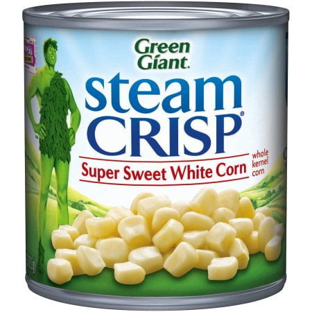 Green Giant Steamcrisp Super Sweet White Corn, 11 Oz. Can (pack Of 2)