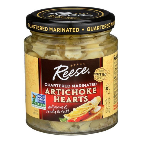 Reese Quartered Marinated Artichoke Hearts -- 7.5 Oz Pack Of 2