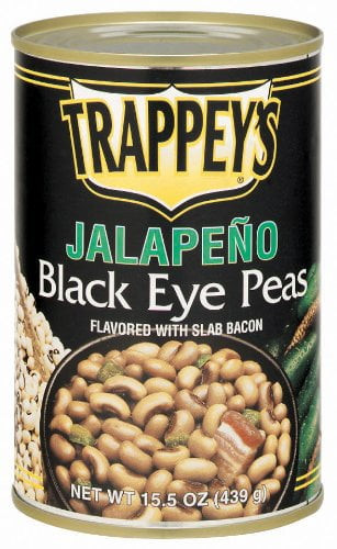 Trappey's Jalapeno Black Eye Peas, 15.5 Oz. Cans (pack Of 6)