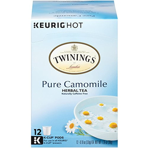Twinings Of London Pure Camomile Tea K-cups For Keurig, 12 Count
