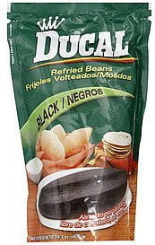 Ducal Refried Black Beans 14.1 Oz Frijoles Negros Volteados (4 Pack)