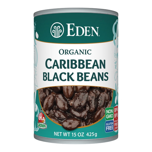 Eden Foods Organic Caribbean Black Beans -- 15 Oz