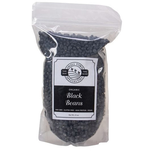 Small Town Specialties Black Beans, Organic-23 Oz