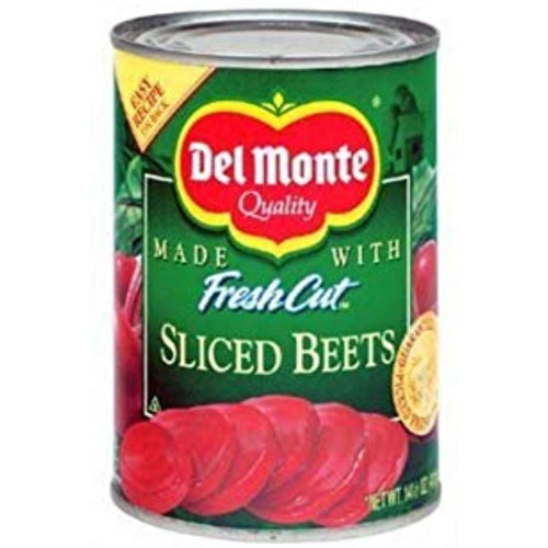 Del Monte, Sliced Beets, 14.5oz Can (pack Of 6)