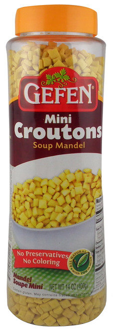 Gefen Mini Soup Mandel 14 Oz (pack Of 4)
