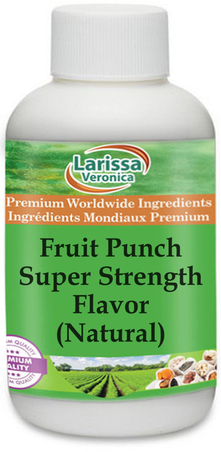 Larissa Veronica Fruit Punch Super Strength Flavor (natural), (fruit Punch, 8 Oz, 1-pack, Zin: 527722)