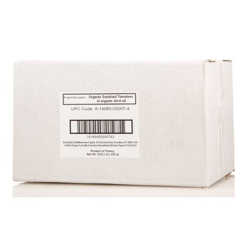 Mediterranean Organics Sundried Tomatoes In Olive Oil, Organic-12 X 7.85 Oz