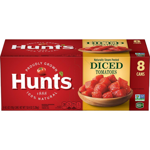 Hunts Diced Tomatoes Box 14.5 Oz. 8 Pk.