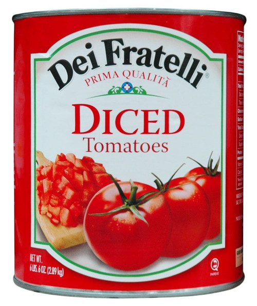 1pc-dei Fratelli Diced Tomatoes 102 Oz (#10 Can) - Each