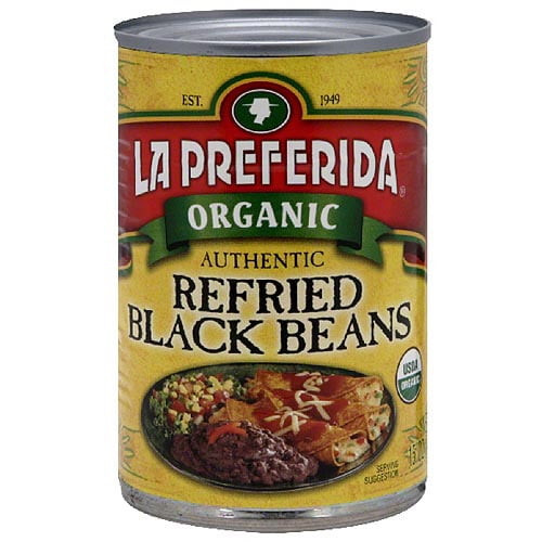 La Preferida Refried Black Beans, 15 Oz (pack Of 12)