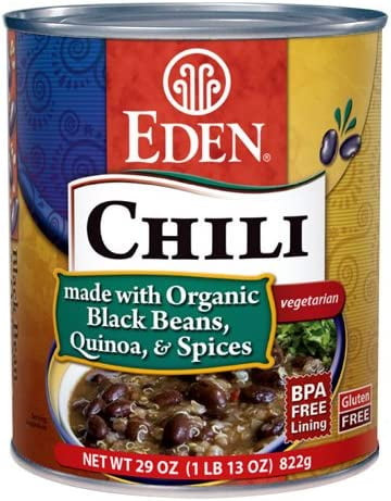 Eden Foods Chili Vegetarian Black Beans Quinoa & Spices -- 29 Oz Pack Of 2