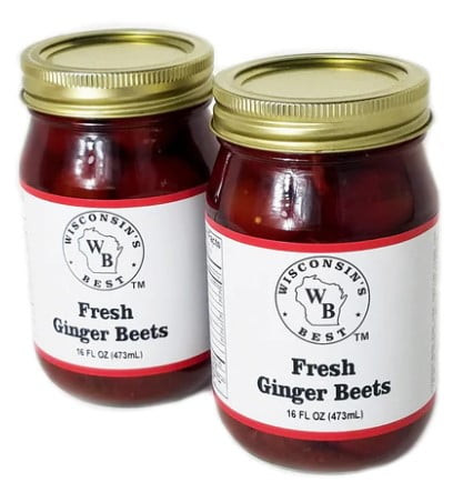 Wisconsin's Best Fresh Ginger Beets, 16 Oz, 2 Ct