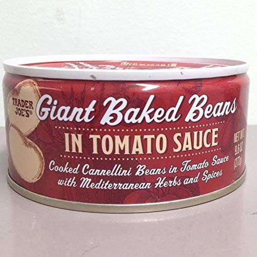 Trader Joes Giant Baked Beans In Tomato Sauce Pack Of 4