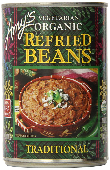 Amy's Organic Refried Beans Vegetarian Traditional 15.4 Oz