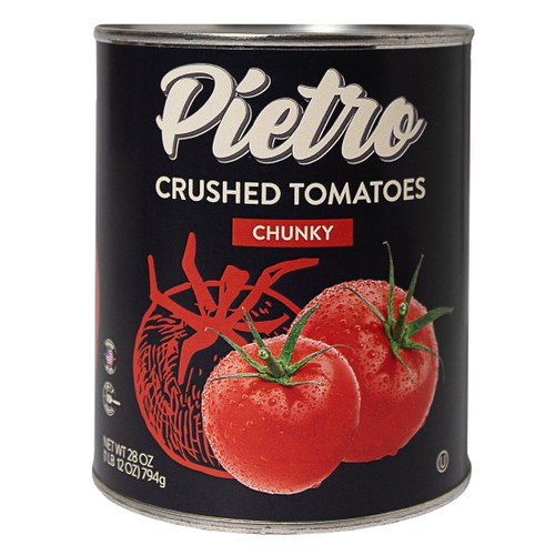 Pietro Canned Crushed Chunky Style Tomatoes, 28oz