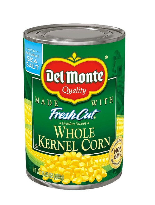 Del Monte Golden Sweet Whole Kernel Corn (15.25 Oz., 8 Pk.) 1pk