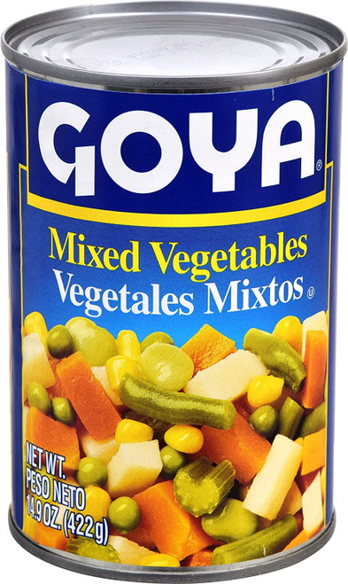 Goya Foods Mixed Vegetables, 15 Oz. Cans (pack Of 24)