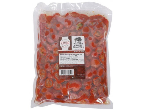 Savor Imports Roasted Cherry Tomato, 4 Pound - 2 Per Case.