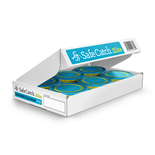 Safe Catch Elite Solid Wild Tuna Steak, 5 Oz, 6 Count