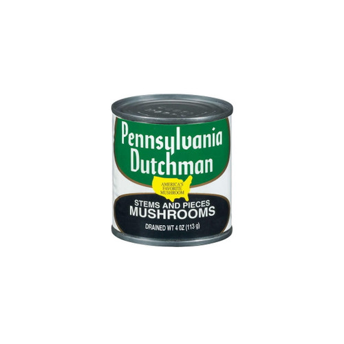 Pennsylvania Dutchman ,mushroom, Jarred Vegetable Bottle 12 Pack. 4 Oz.