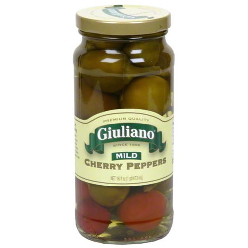 Giuliano, Pepper Chry Swt Mild, 16 Oz, (pack Of 6)