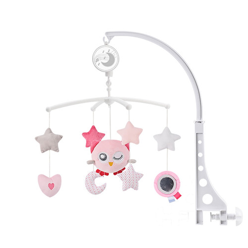 Abanopi Musical Baby Crib Mobile With Hanging Rotating Toys Infant Bed Decoration For Baby Boys Girls