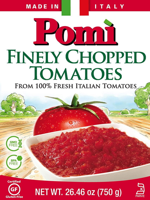Pomi Finely Chopped Tomatoes -- 26.46 Oz Pack Of 4