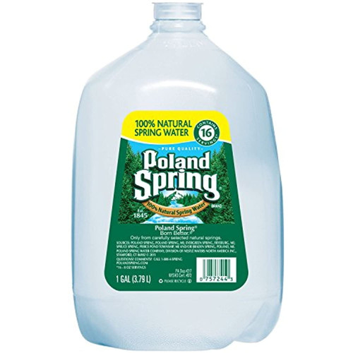 Poland Spring 100% Natural Spring Water (1 Gal., 6 Pk.)