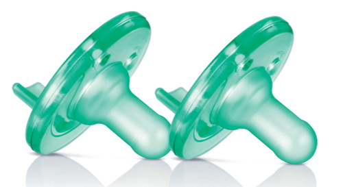 Philips Avent Soothie Pacifier, 3-18 Months, Green, 2 Pack, Scf192/05