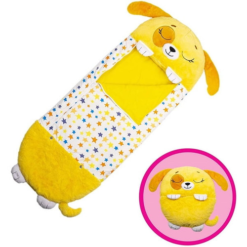 Victool Sleeping Bag Children Animal Cartoon Happy Warm Baby Sleeping Sack Ultra-soft Blanket(yellow)