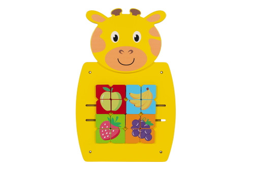 Learning Advantage Giraffe Activity Wall Panel