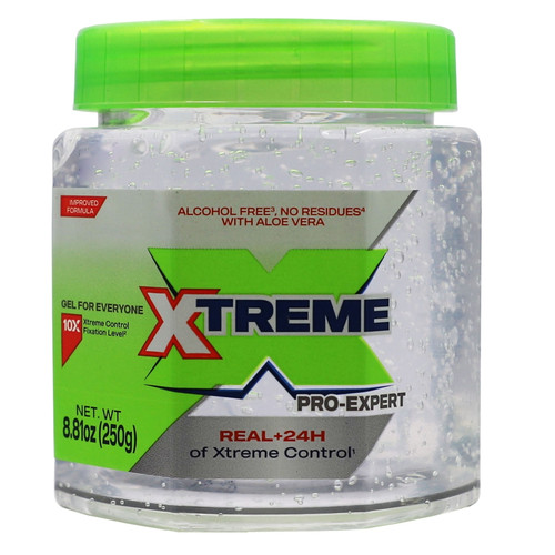 Wet Line Xtreme Clear  Styling Hair Gel Jar, 8.8 Oz