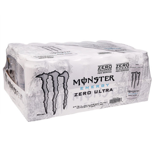 Monster Zero Ultra (16 Oz. Cans, 24 Ct.)