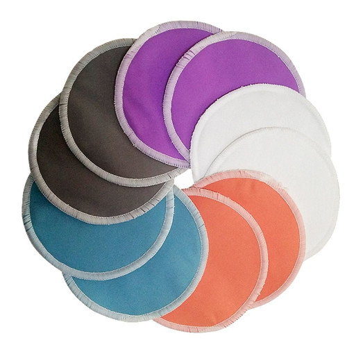 Tureclos Organic Bamboo Superfine Fiber Washable Reusable Nursing Pads For After Childbirth Mother